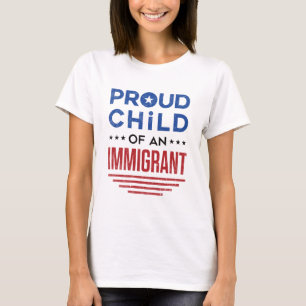 En invandrares stolta barn t shirt