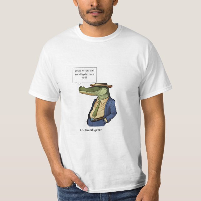 En investerare-gator t shirt (Framsida)