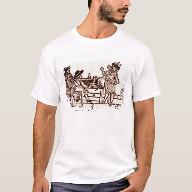 En invigd kammare med leda i rör och sejdeln t-shirt (Framsida)