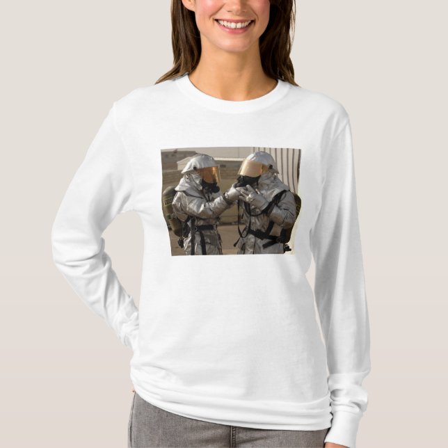 En irakisk brandman tee shirt (Framsida)