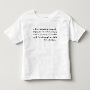 EN IRATE TIRELESS MINORITY SMÅBARN T-SHIRT