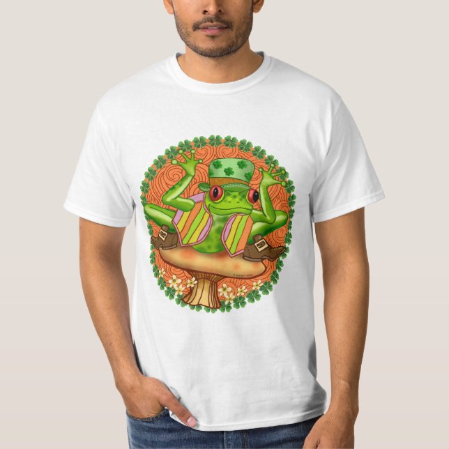 En Irish Frog Tee Shirt (Framsida)