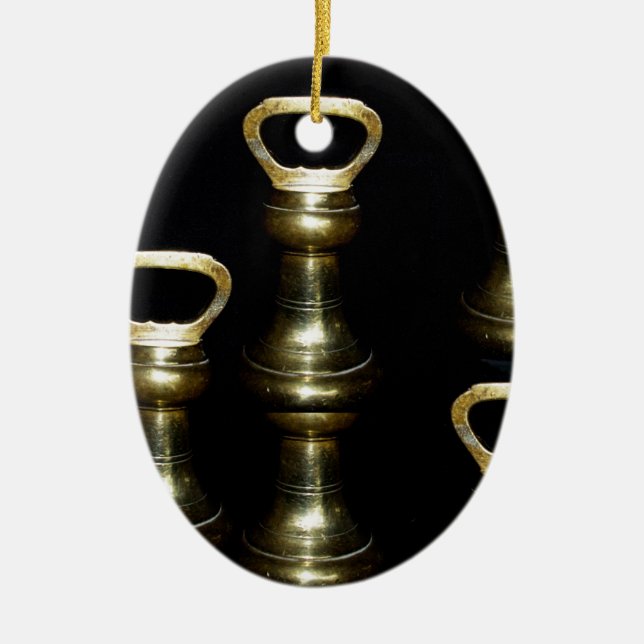 En irländsk design - Brass-samlingen Julgransprydnad Keramik (Framsidan)