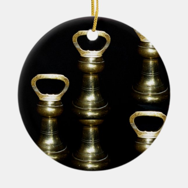 En irländsk design - Brass-samlingen Julgransprydnad Keramik (Framsidan)