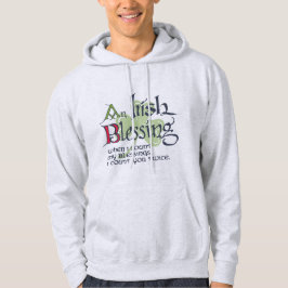 En irländsk välsignelse hoodie