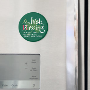 En irländsk välsignelse magnet