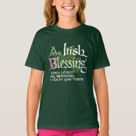 En irländsk välsignelse t shirt
