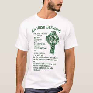 En irländsk välsignelse t shirt