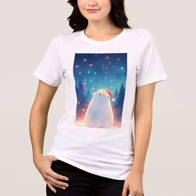 En isbjörn juldröm t shirt (Framsida)