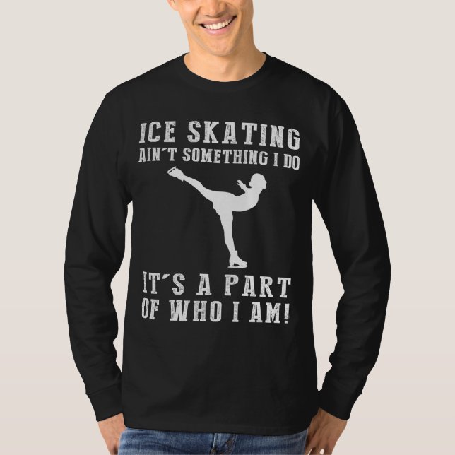 En isfär som jag gör som jag är. t shirt (Framsida)