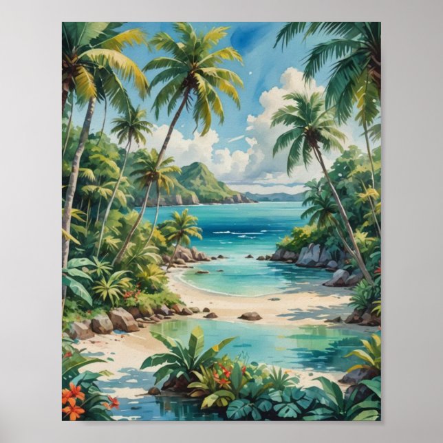 En isolerad landdyva poster (Framsidan)