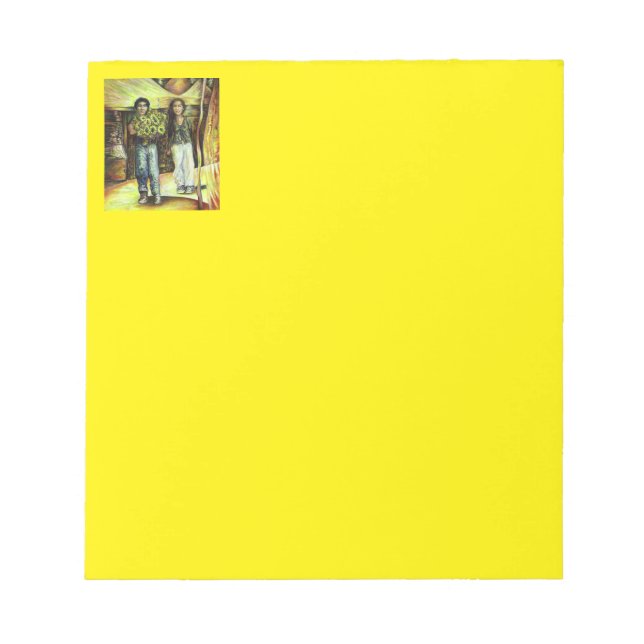 En istinchapeI-fas av en ChaIenge Anteckningsblock (Framsida)