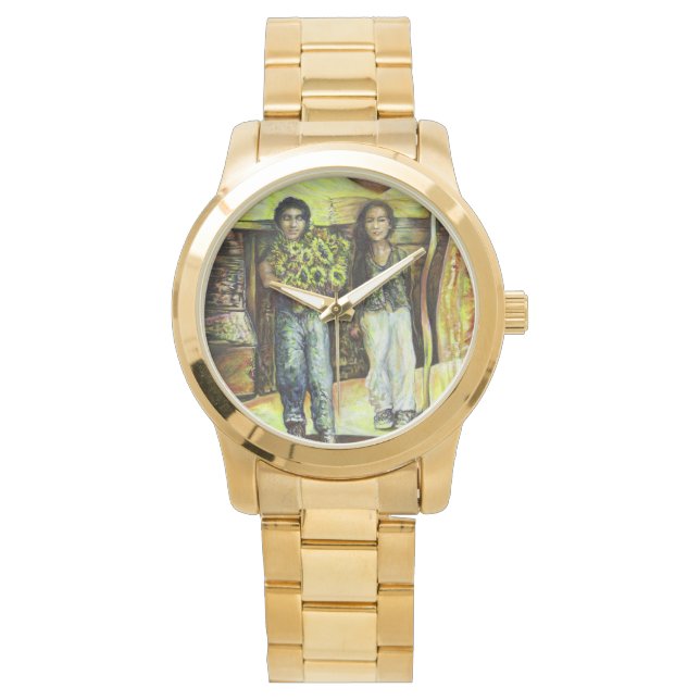 En istinchapeI-fas av en ChaIenge Armbandsur (Framsida)