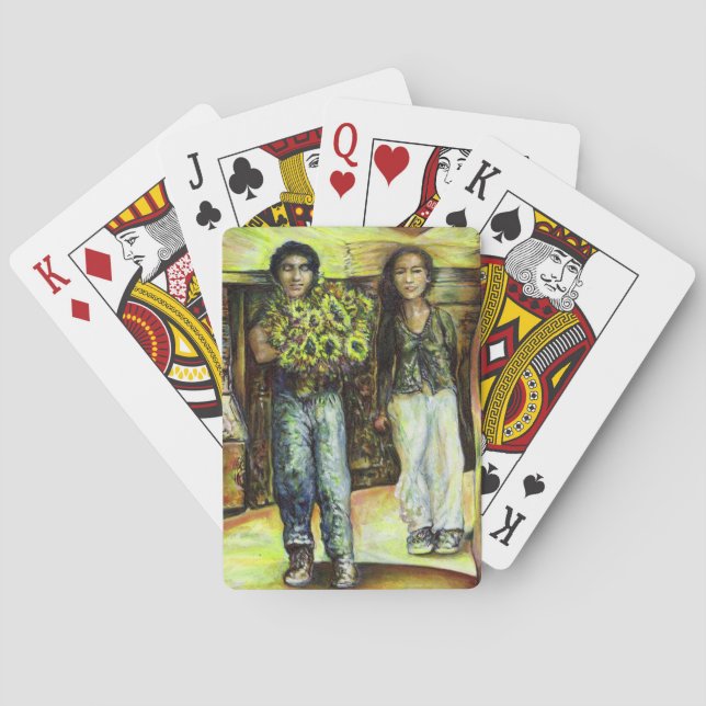 En istinchapeI-fas av en ChaIenge Casinokort (Baksidan)