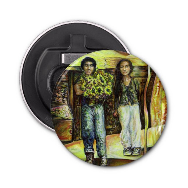 En istinchapeI-fas av en ChaIenge Flasköppnare (Framsidan)