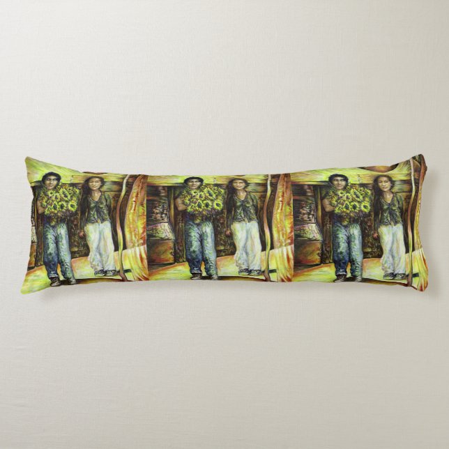 En istinchapeI-fas av en ChaIenge Kroppskudde (Framsidan)