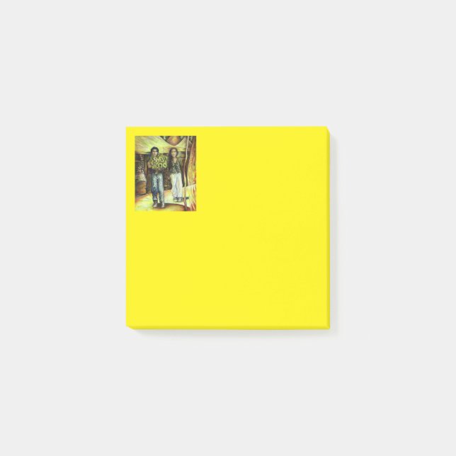En istinchapeI-fas av en ChaIenge Post-it Block (Framsida)