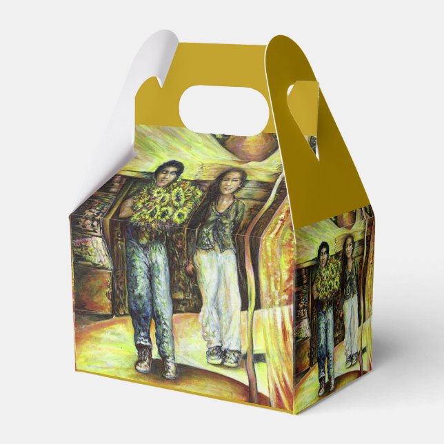 En istinchapeI-fas av en ChaIenge Presentaskar (Framsidan Sidan)