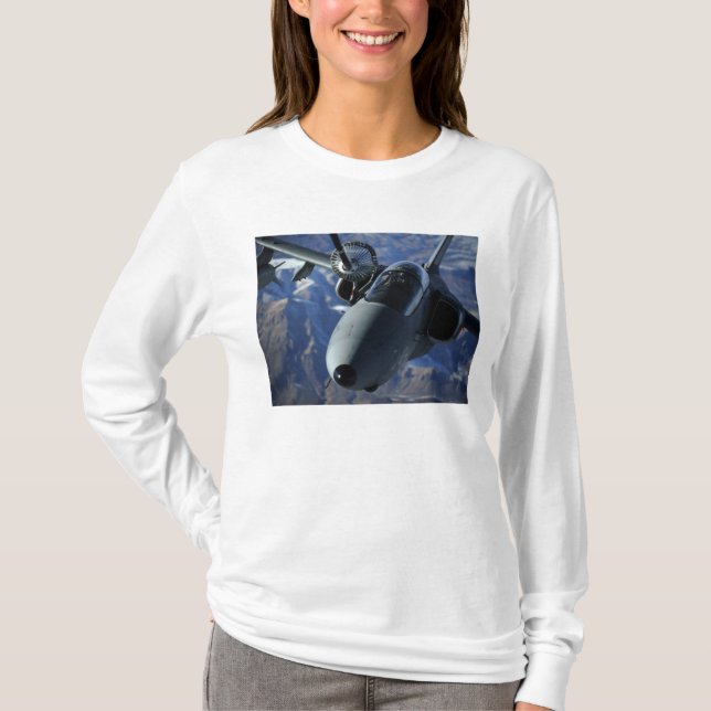 En italiensk AMX är skyddad av en KC-10A Extender T-shirt (Framsida)