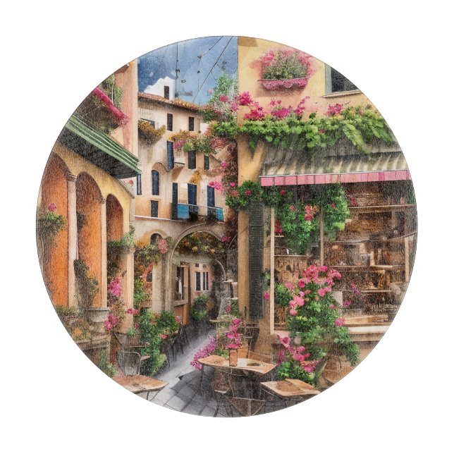 En italiensk gatu Scen Efemär Design Serie 23 (Framsidan)
