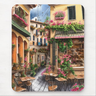 En italiensk gatu-scene tillfällig designserie 23 musmatta