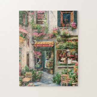 En italiensk gatu scener Ephemera Design Serie 24 Pussel