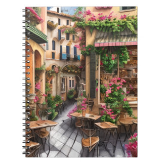 En italiensk gatuscen Ephemera Design Series 23 Anteckningsbok