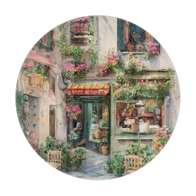 En italiensk gatuscen Ephemera Design Series 24 (Framsidan)