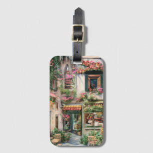 En italiensk gatuscen Ephemera Design Series 24 Bagagebricka