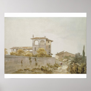 En italiensk villa poster