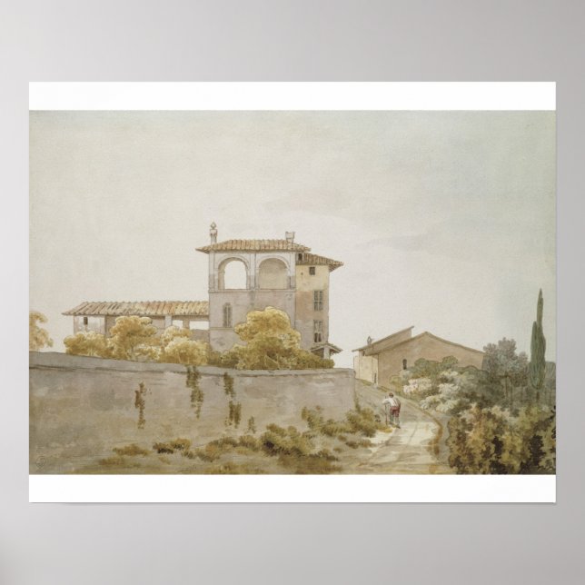 En italiensk Villa Poster (Framsidan)