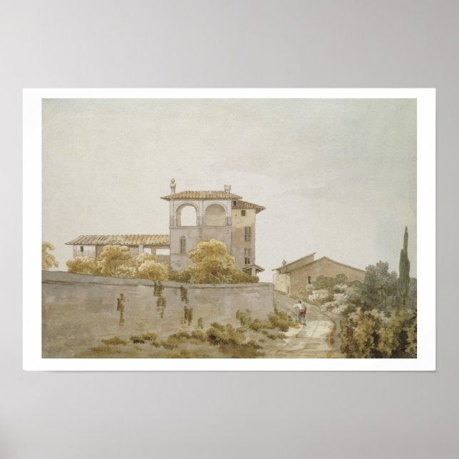 En italiensk Villa Poster (Framsidan)