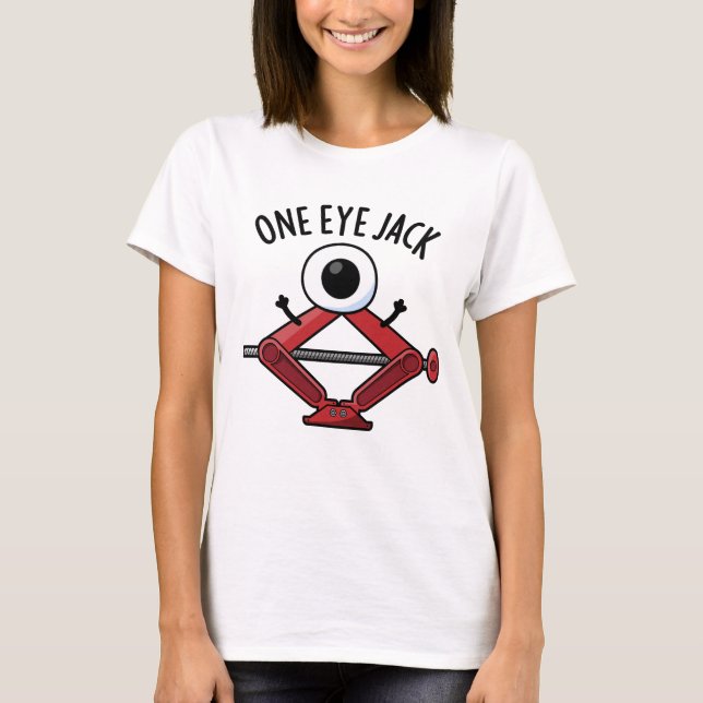 En Jack Funny Car Jack Pun T Shirt (Framsida)