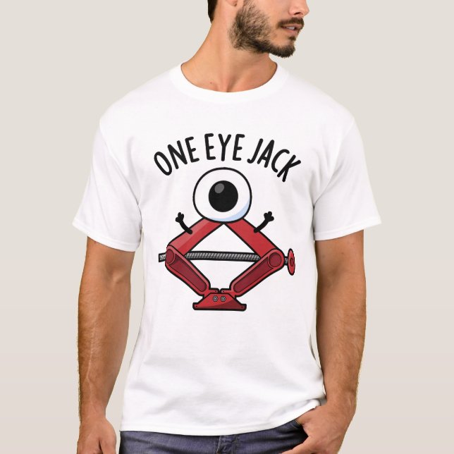 En Jack Funny Car Jack Pun T Shirt (Framsida)