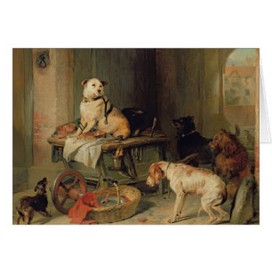 En jack i regeringsställning, c.1833 hälsningskort
