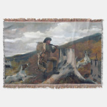 En jägare och hundar Winslow Homer 1891