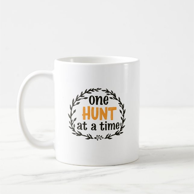 En jakt i taget kaffemugg (Vänster)