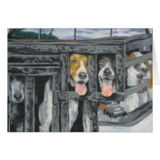 "En jakt som vi ska går ", Hälsningskort