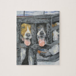 "En jakt som vi ska går ", Pussel