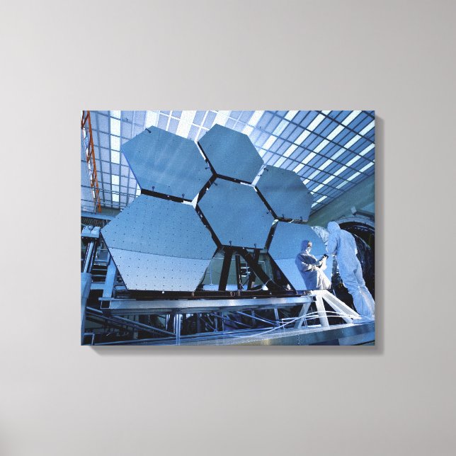 En James Webb Space Telescope-matris Canvastryck (Framsida)