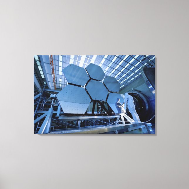 En James Webb Space Telescope-matris Canvastryck (Framsida)