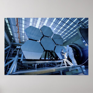 En James Webb Space Telescope-matris Poster