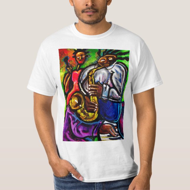 EN JAZZDUNGE TEE (Framsida)
