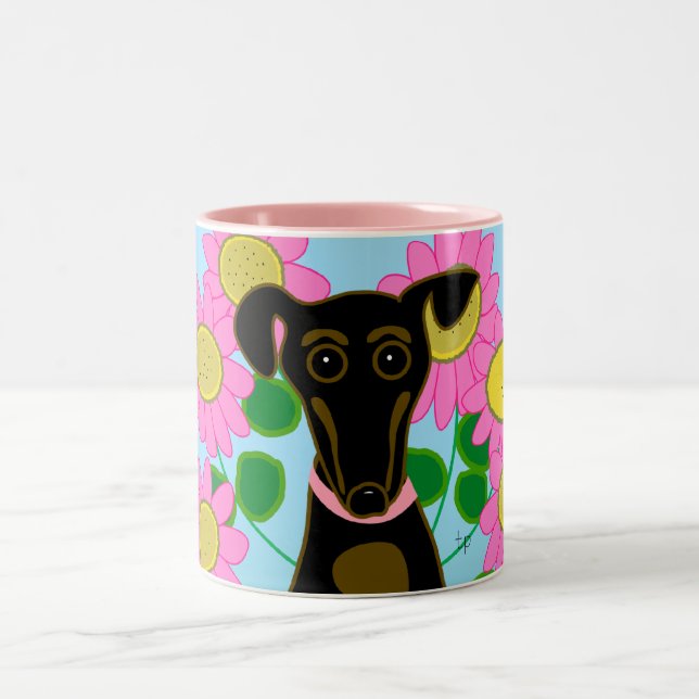 En Jazzy dag Två-Tonad Mugg (Center)