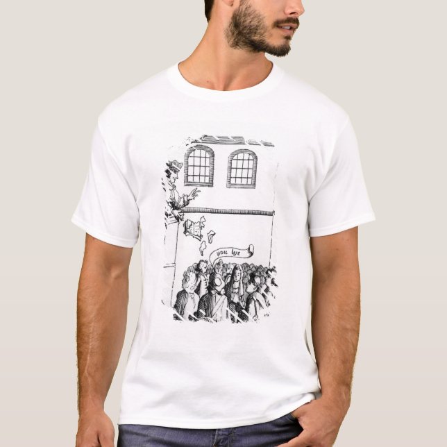 En Jesuit som predikar mot vår bibel Tröja (Framsida)