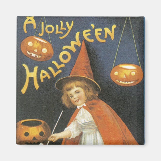 En Jolley Halloween Magnet (Framsidan)