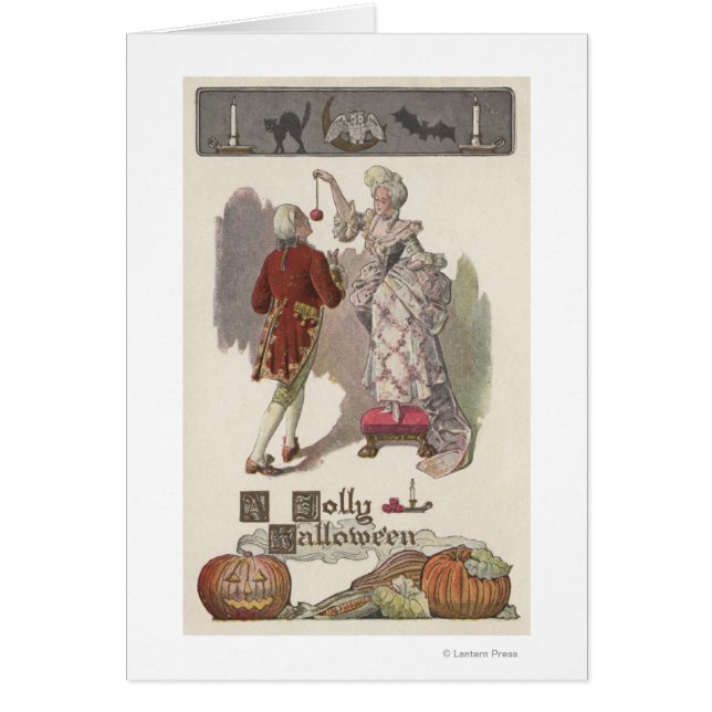 En Jolly HalloweenRestoration, nedtryckt par Hälsningskort (Framsidan)