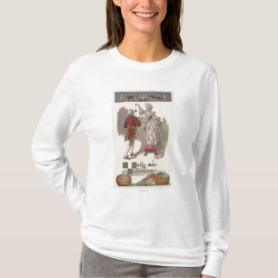 En Jolly HalloweenRestoration påklädd kopplar ih T-shirt