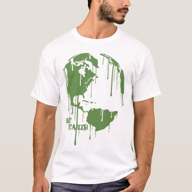 En jord t-shirt (Framsida)