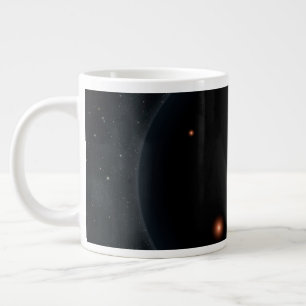 En jordliknande planetsRik i kol och torr. Jumbo Mugg